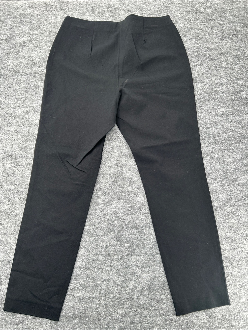Lauren Ralph Lauren Black Pull-On Ankle Pants Size 12 Stretch Slim Career - Picture 10 of 11